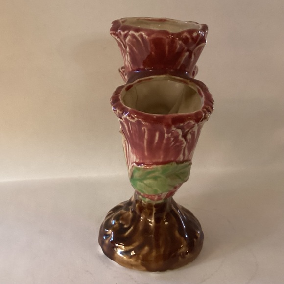Vintage parrot tulip vase - Picture 2 of 7
